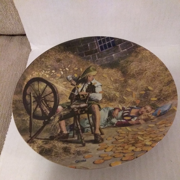 Charles Gehm Collector Plate "Rumpelstilzchen" - Picture 2 of 4